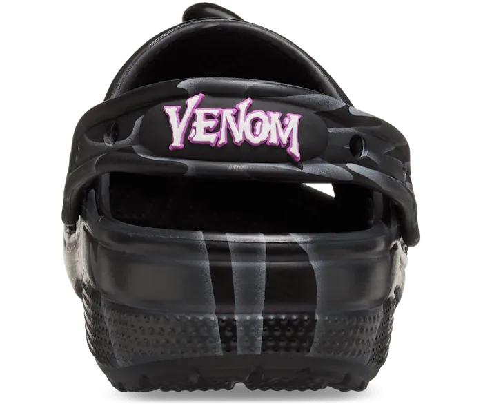 SpiderMan Venom Classic Clog Black Women Crocs Platforms 038 Wedges