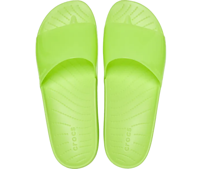 Splash Glossy Slide Limeade Women Crocs Sandals