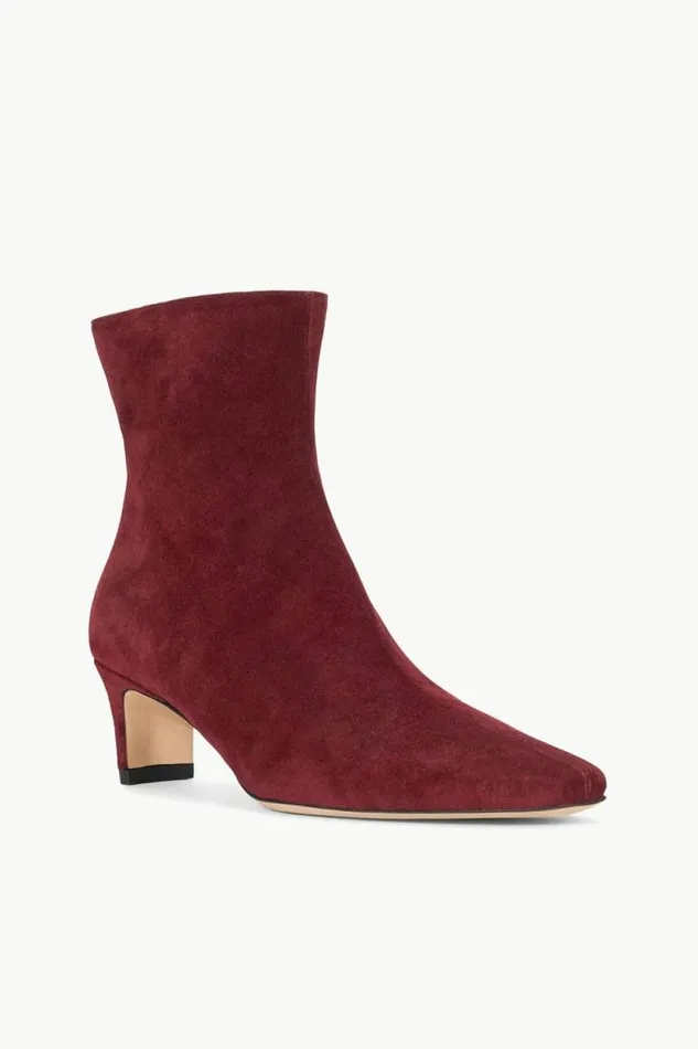 STAUD Boots WALLY ANKLE BOOT Pinot Suede 8211 Women STAUD Boots WALLY ANKLE BOOT Pinot Suede 8211 Women