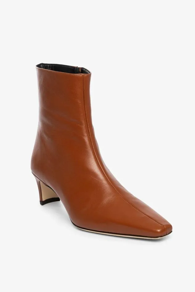 STAUD Boots WALLY ANKLE BOOT Tan 8211 Women