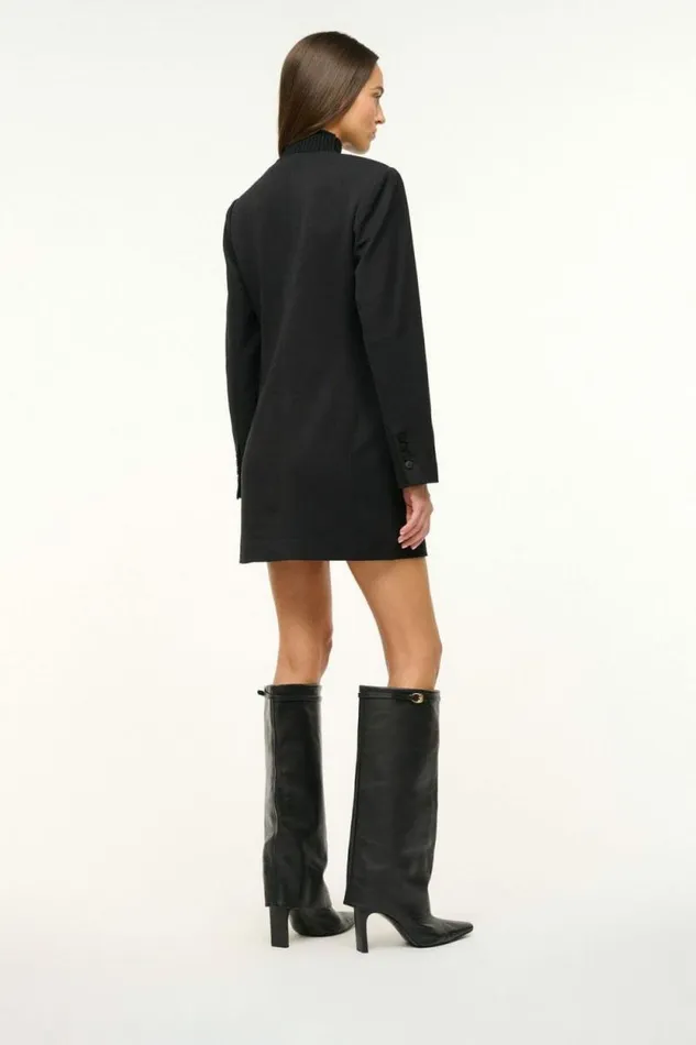 STAUD Boots WALLY FOLDOVER HIGH HEEL BOOT Black 8211 Women STAUD Boots WALLY FOLDOVER HIGH HEEL BOOT Black 8211 Women