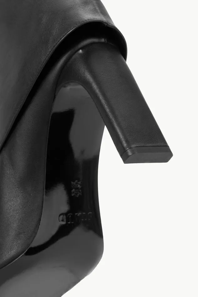 STAUD Boots WALLY FOLDOVER HIGH HEEL BOOT Black 8211 Women STAUD Boots WALLY FOLDOVER HIGH HEEL BOOT Black 8211 Women