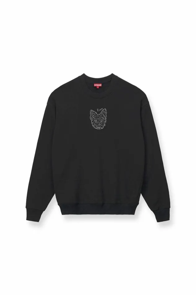 STAUD Custom Clothing CUSTOM X CBONZ OVERSIZED SWEATSHIRT Black 8211 Pet