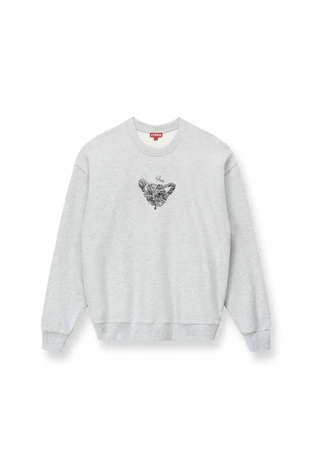 STAUD Custom Clothing CUSTOM X CBONZ OVERSIZED SWEATSHIRT Grey 8211 Pet STAUD Custom Clothing CUSTOM X CBONZ OVERSIZED SWEATSHIRT Grey 8211 Pet
