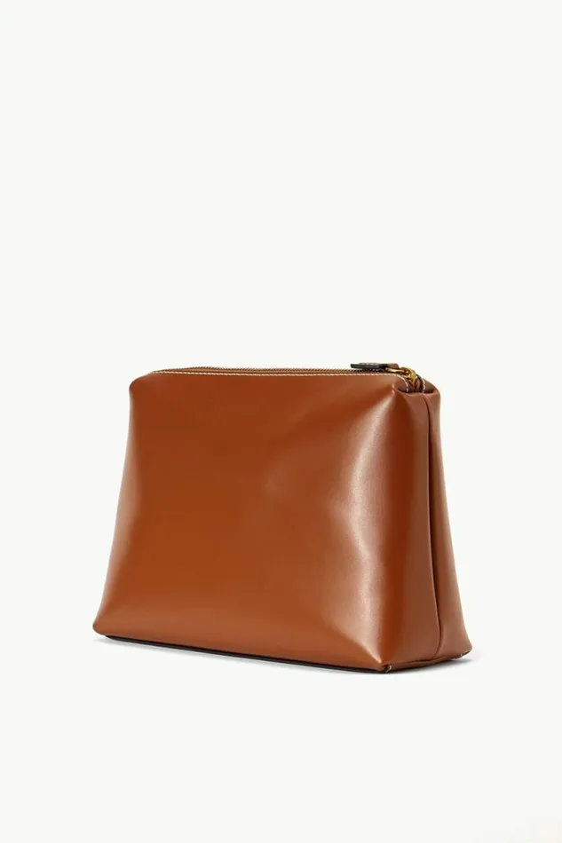 STAUD Custom Handbags CUSTOM SHIRLEY POUCH Tan 8211 Women