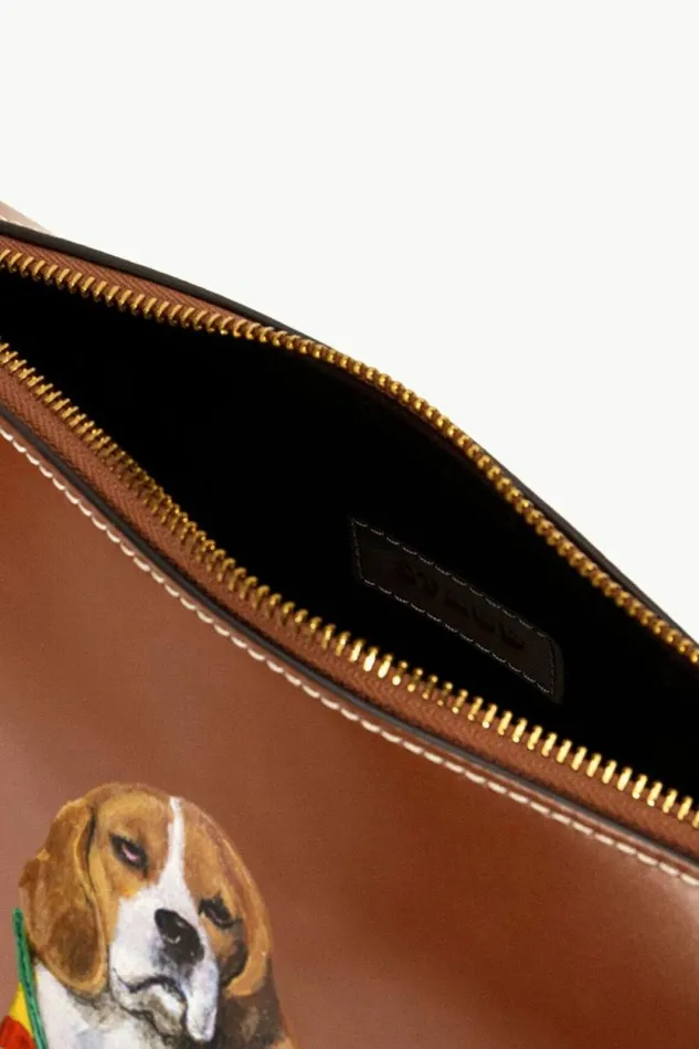 STAUD Custom Handbags CUSTOM SHIRLEY POUCH Tan 8211 Women