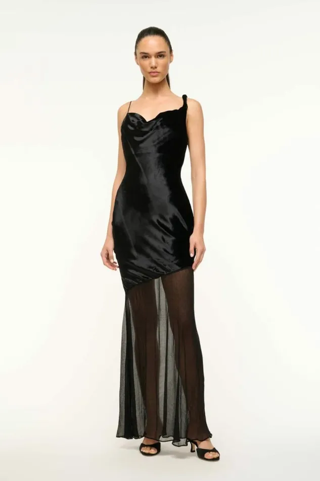 STAUD Dresses BEATON DRESS Black 8211 Women