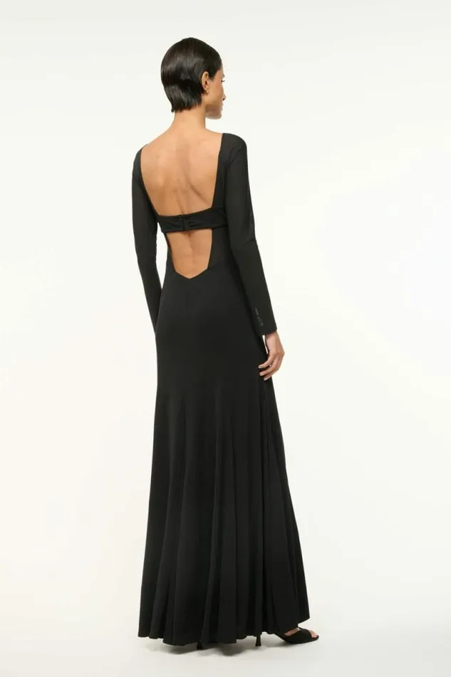 STAUD Dresses DARA DRESS Black 8211 Women STAUD Dresses DARA DRESS Black 8211 Women
