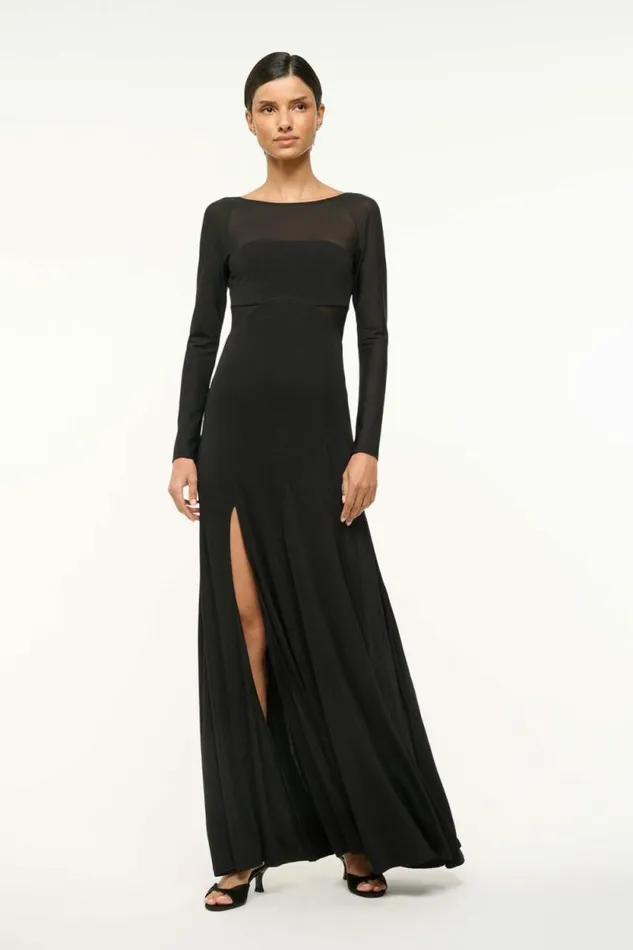 STAUD Dresses DARA DRESS Black 8211 Women STAUD Dresses DARA DRESS Black 8211 Women