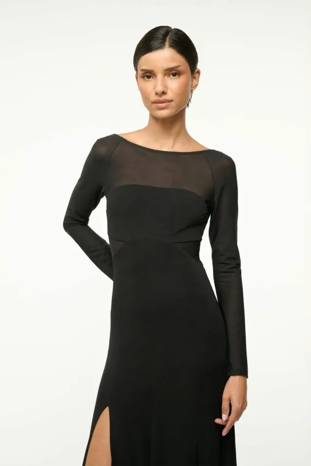 STAUD Dresses DARA DRESS Black 8211 Women STAUD Dresses DARA DRESS Black 8211 Women