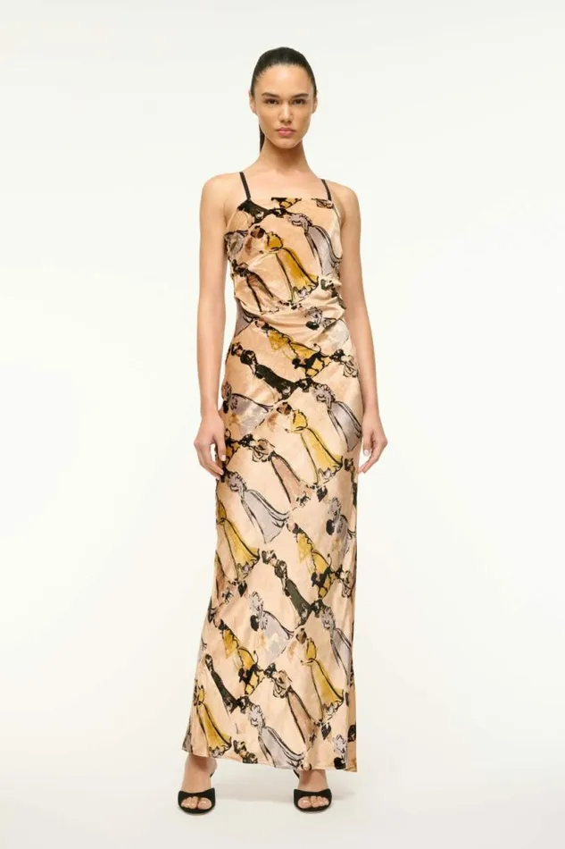STAUD Dresses ELLA DRESS Walk In The Park 8211 Women