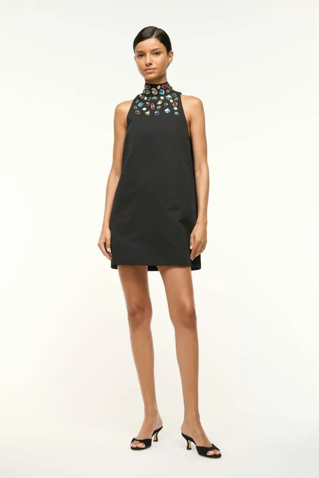 STAUD Dresses FINN DRESS Black Celestial 8211 Women