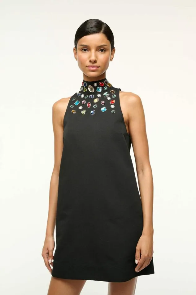 STAUD Dresses FINN DRESS Black Celestial 8211 Women