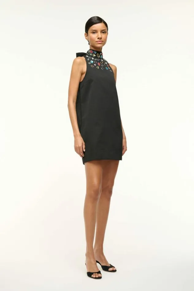 STAUD Dresses FINN DRESS Black Celestial 8211 Women
