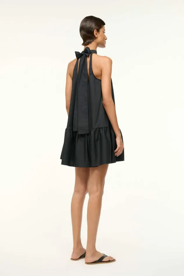 STAUD Dresses MINI MARLOWE DRESS Black 8211 Women