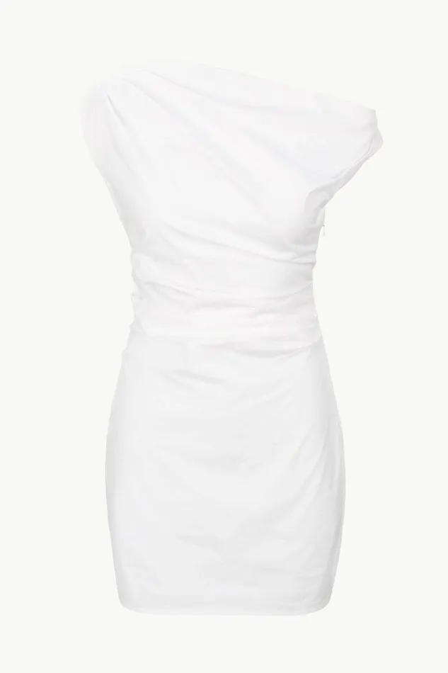 STAUD Dresses PHARE MINI DRESS White 8211 Women STAUD Dresses PHARE MINI DRESS White 8211 Women