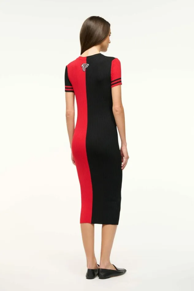 STAUD Dresses THE NFL COLLEEN DRESS Falcons 8211 Women