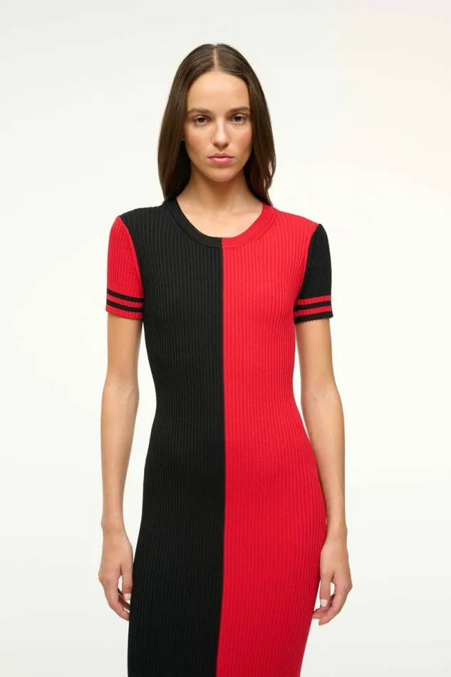 STAUD Dresses THE NFL COLLEEN DRESS Falcons 8211 Women