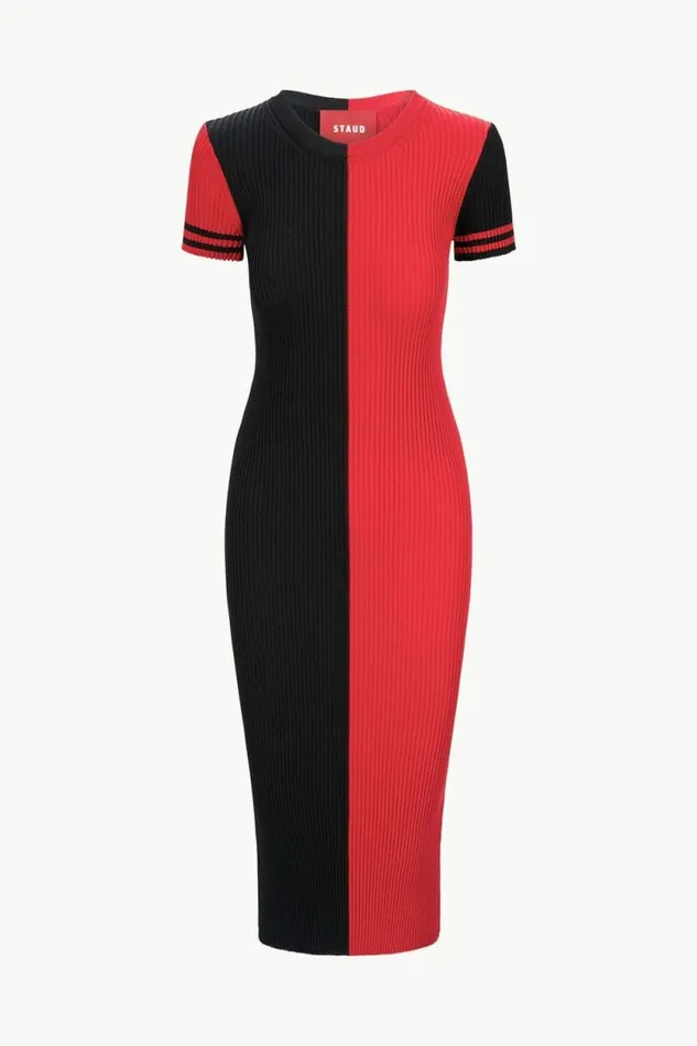 STAUD Dresses THE NFL COLLEEN DRESS Falcons 8211 Women