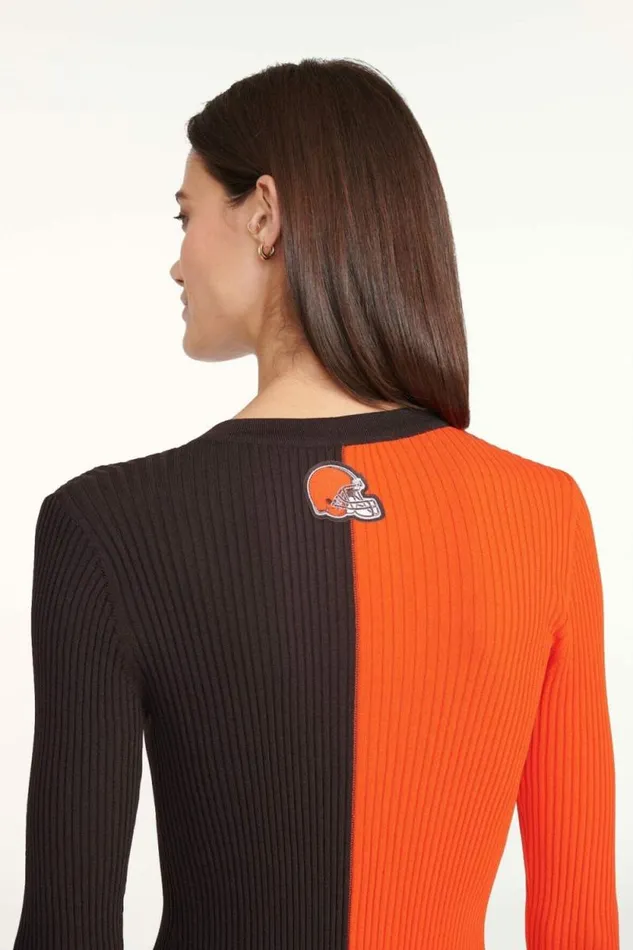 STAUD Dresses THE NFL SHOKO SWEATER Cleveland Browns 8211 Women