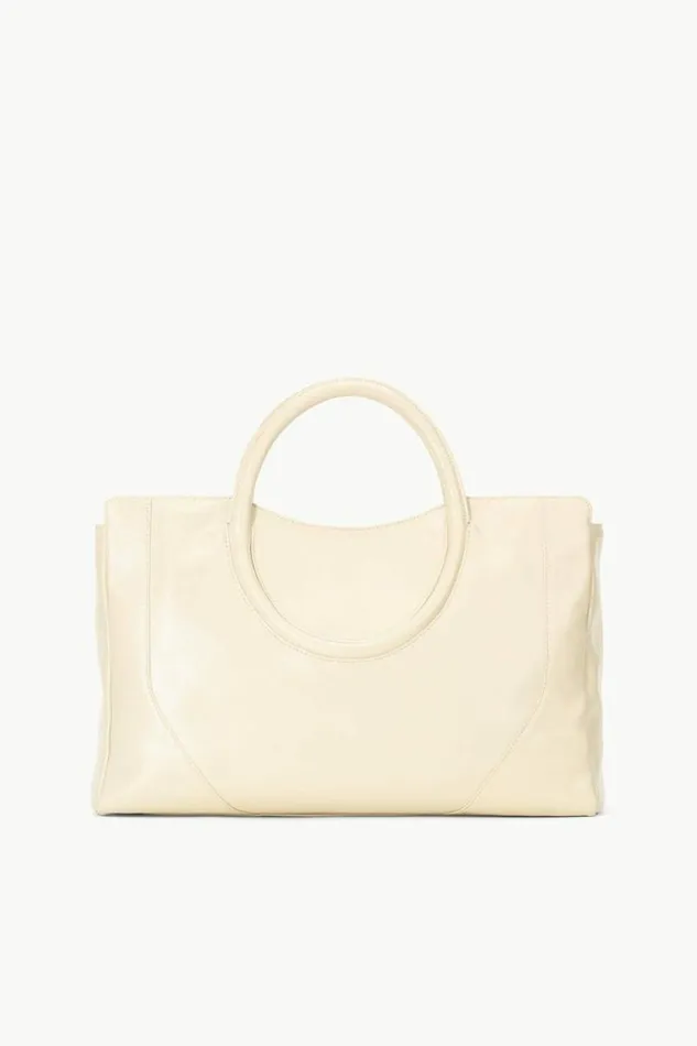 STAUD Essentials MAUDE SATCHEL Cream 8211 Women STAUD Essentials MAUDE SATCHEL Cream 8211 Women