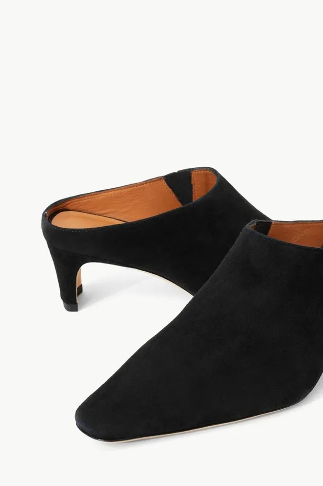 STAUD Mules and Flats WALLY MULE Black Suede 8211 Women