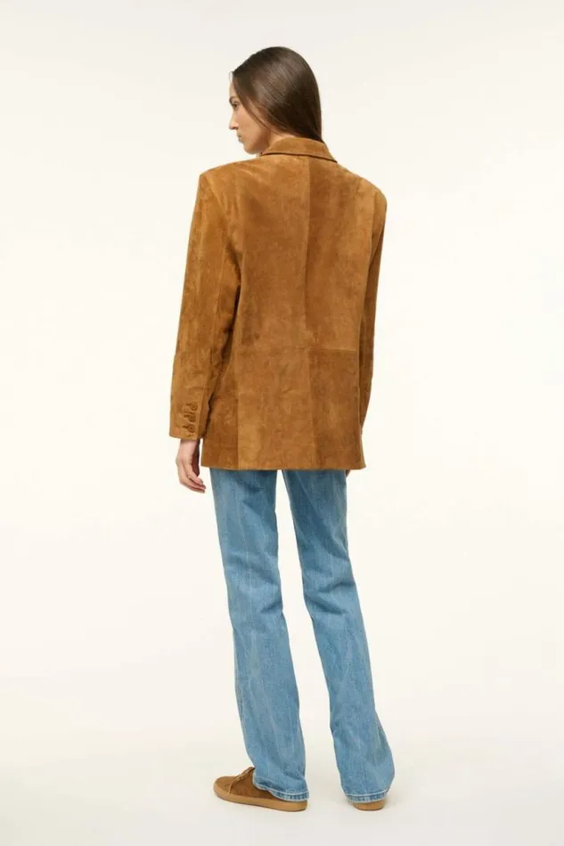 STAUD Outerwear and Jackets CORRINE JACKET Tan 8211 Women STAUD Outerwear and Jackets CORRINE JACKET Tan 8211 Women