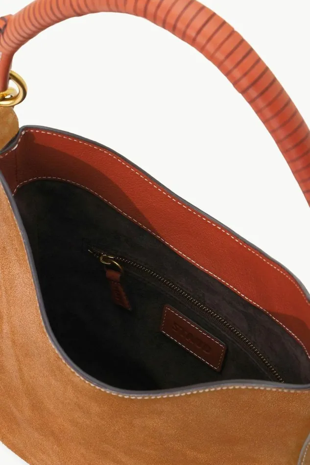STAUD Shoulder MEL BAG Tan Suede 8211 Women STAUD Shoulder MEL BAG Tan Suede 8211 Women