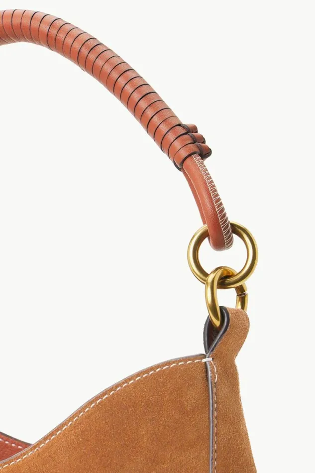 STAUD Shoulder MEL BAG Tan Suede 8211 Women STAUD Shoulder MEL BAG Tan Suede 8211 Women