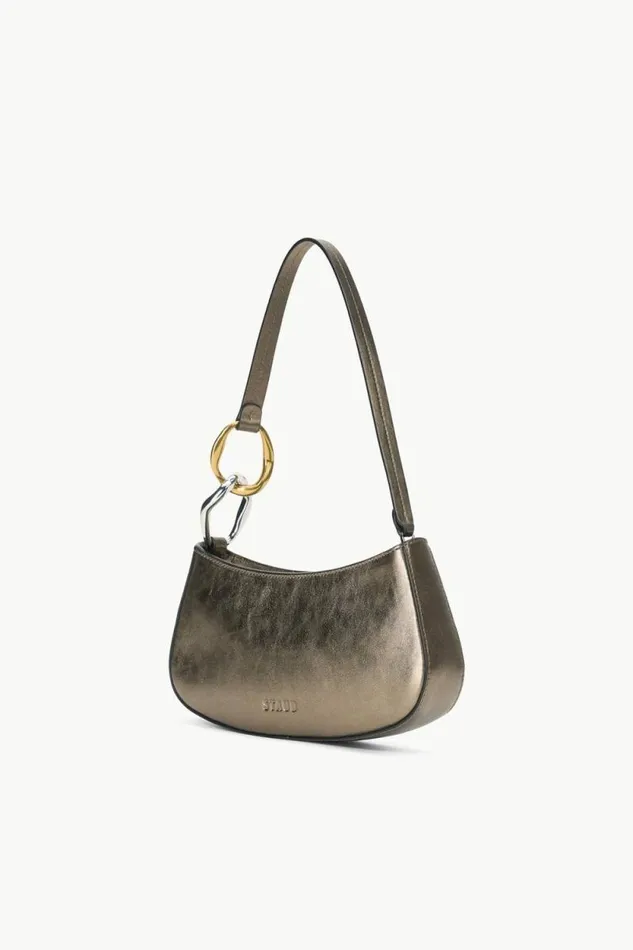 STAUD Shoulder OLLIE BAG Aged Bronze 8211 Women