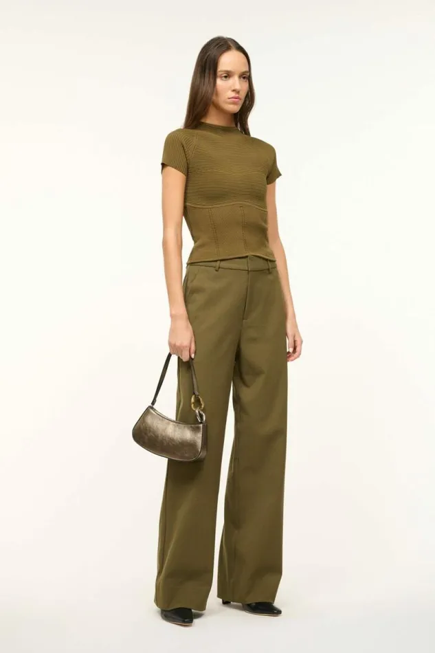 STAUD Shoulder OLLIE BAG Aged Bronze 8211 Women