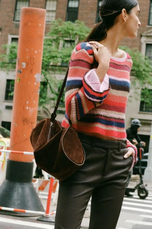STAUD Shoulder TARU BAG Mahogany 8211 Women