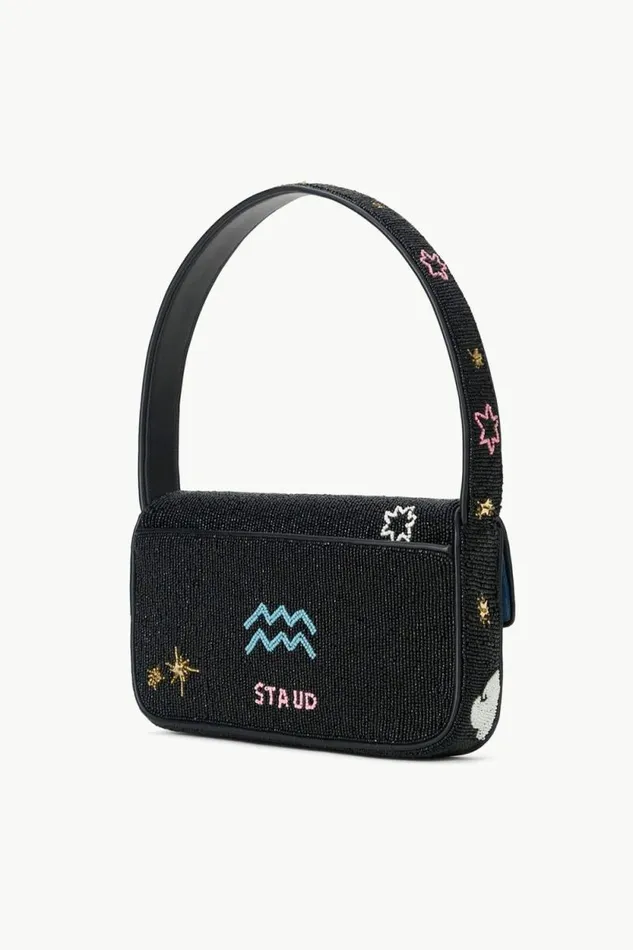 STAUD Shoulder TOMMY BEADED BAG Aquarius 8211 Women