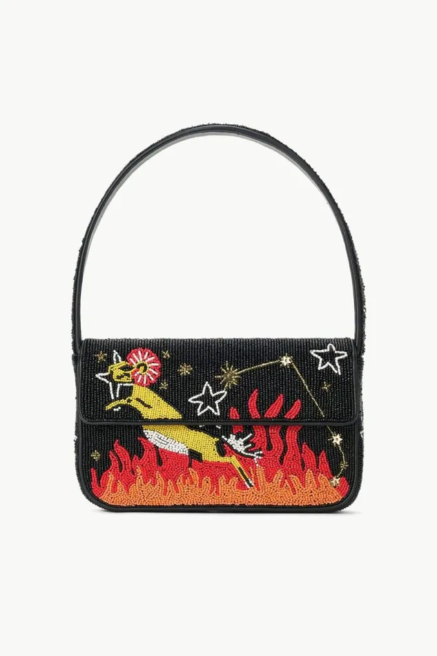 STAUD Shoulder TOMMY BEADED BAG Aries 8211 Women