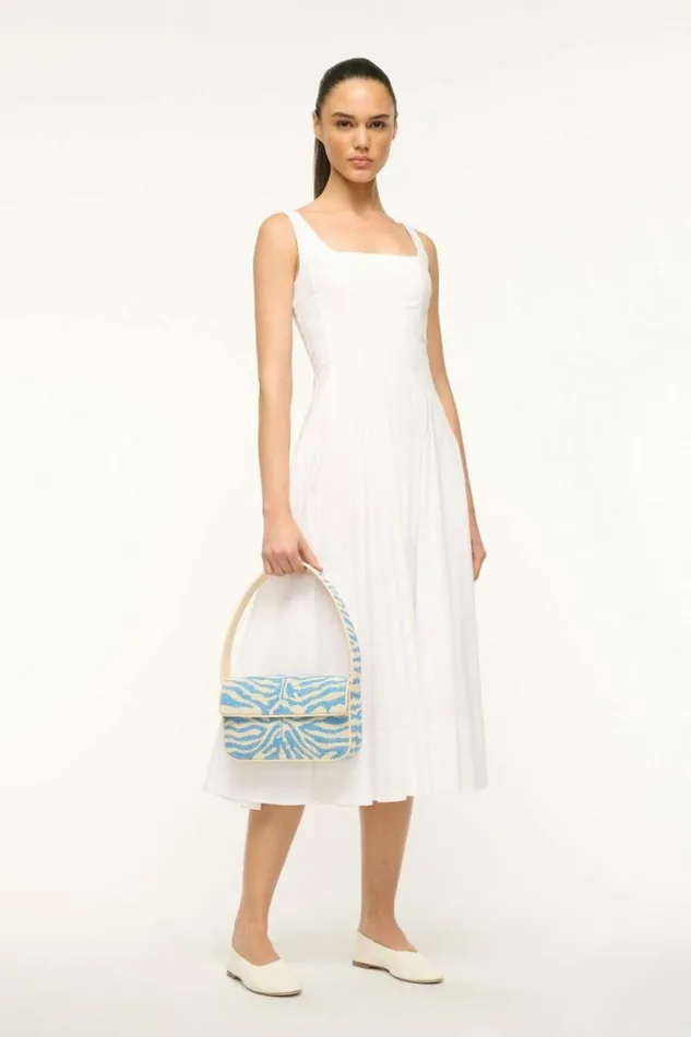STAUD Shoulder TOMMY BEADED BAG Light Blue Cream 8211 Women STAUD Shoulder TOMMY BEADED BAG Light Blue Cream 8211 Women