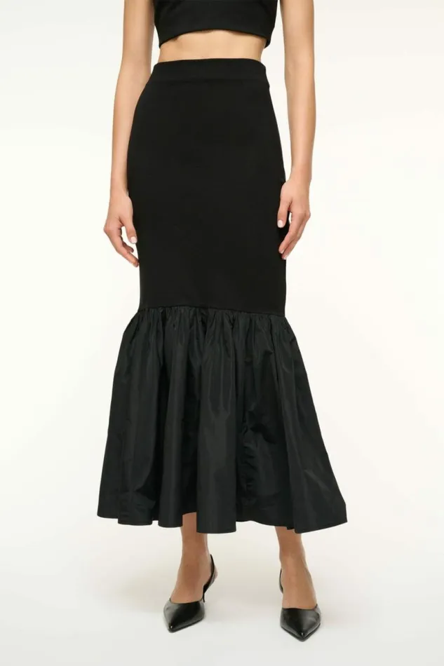 STAUD Skirts HAWTHORNE SKIRT Black 8211 Women STAUD Skirts HAWTHORNE SKIRT Black 8211 Women