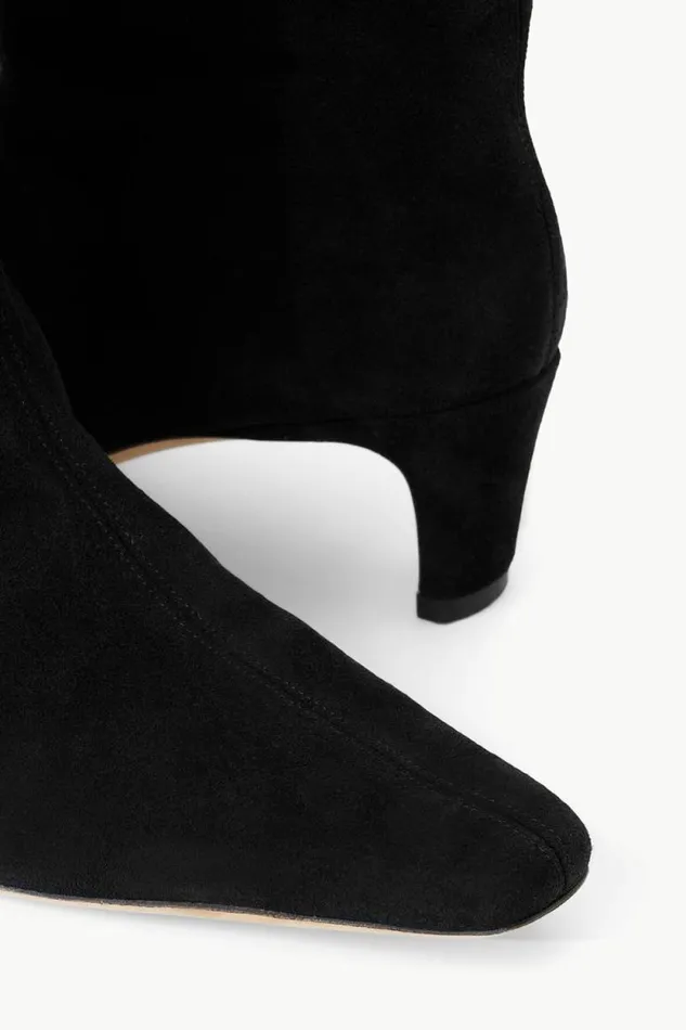 STAUD STAUD and Wrangler WALLY BOOT Black Suede 8211 Women
