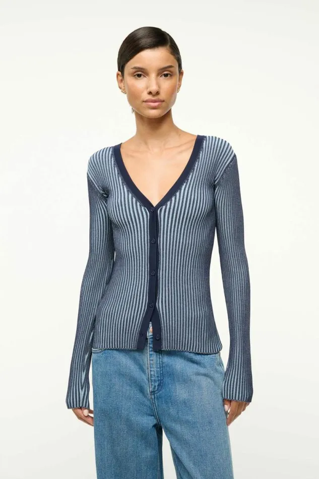STAUD Sweaters CARGO SWEATER Navy Clear Blue 8211 Women