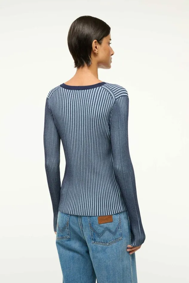STAUD Sweaters CARGO SWEATER Navy Clear Blue 8211 Women