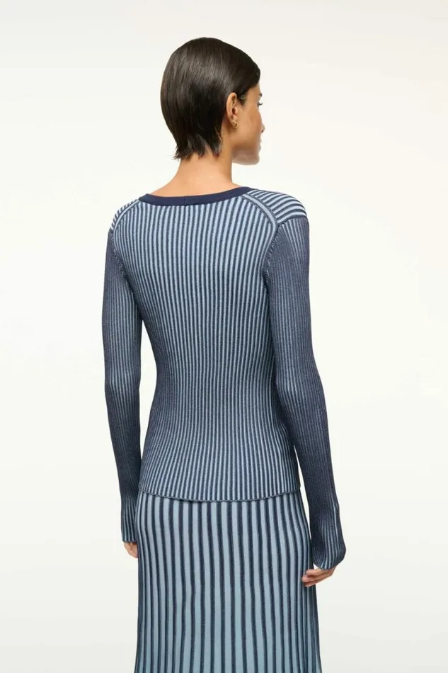 STAUD Sweaters CARGO SWEATER Navy Clear Blue 8211 Women