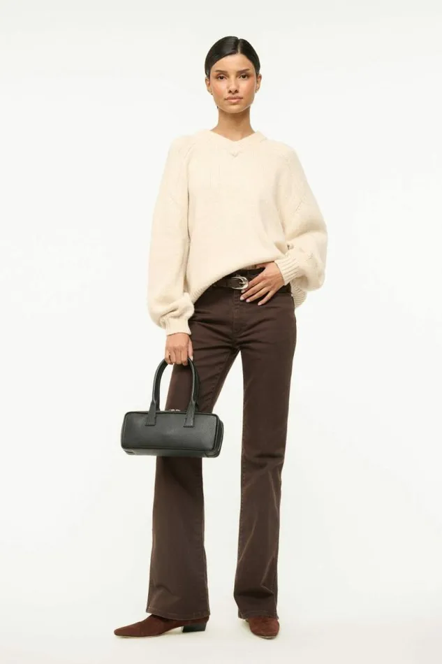 STAUD Sweaters WILSON SWEATER Oatmeal 8211 Women
