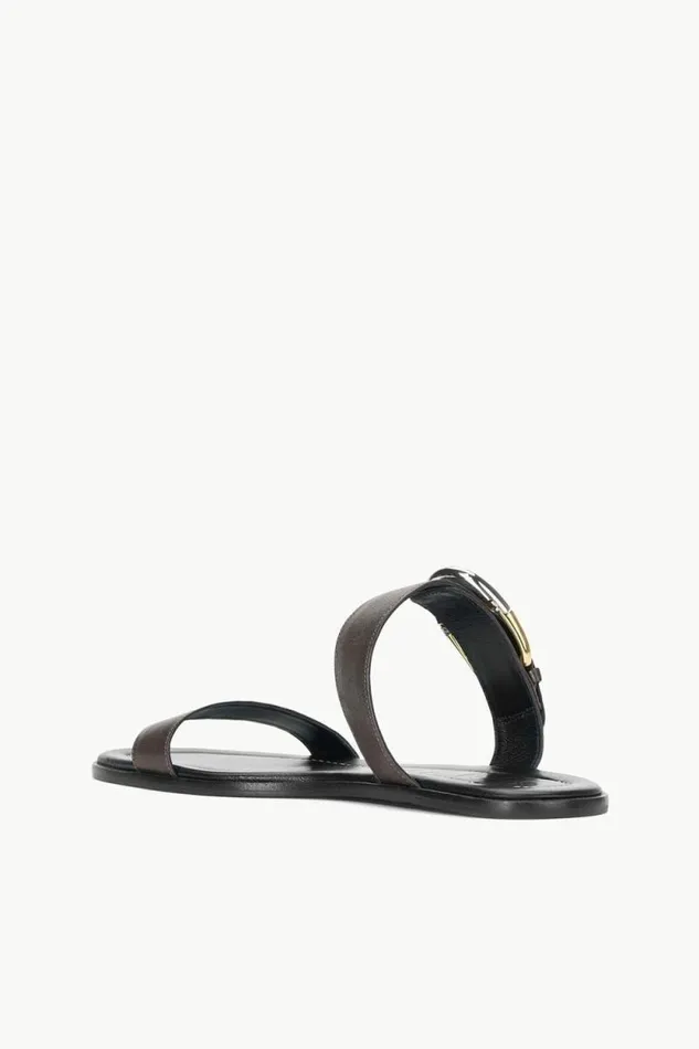 STAUD Swim HARLOW FLAT SANDAL Espresso 8211 Women STAUD Swim HARLOW FLAT SANDAL Espresso 8211 Women