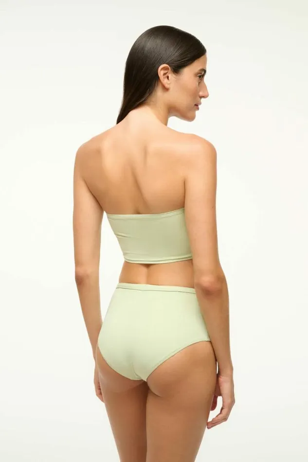 STAUD Swim JUNO BIKINI TOP Pale Jade 8211 Women STAUD Swim JUNO BIKINI TOP Pale Jade 8211 Women