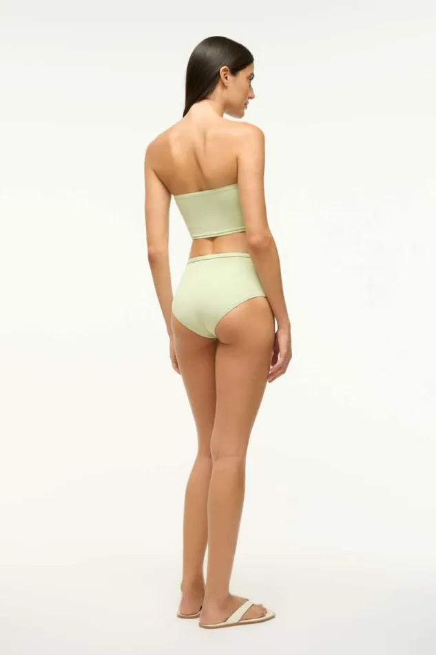 STAUD Swim JUNO BIKINI TOP Pale Jade 8211 Women STAUD Swim JUNO BIKINI TOP Pale Jade 8211 Women
