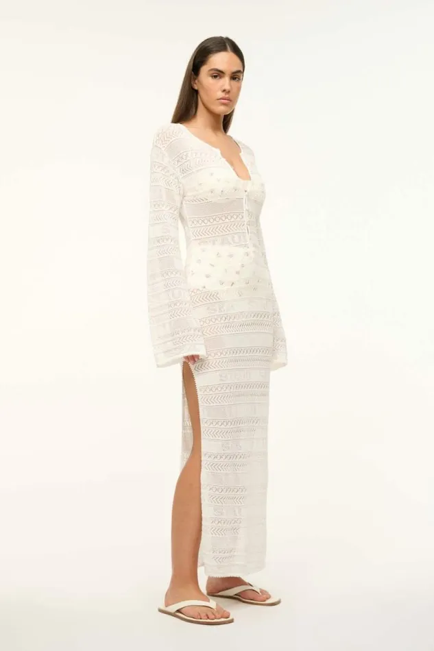 STAUD Swim ROSSLARE DRESS Ivory 8211 Women STAUD Swim ROSSLARE DRESS Ivory 8211 Women