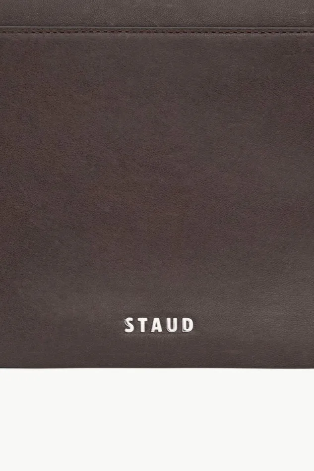 STAUD The Evening Edit MARCELLA CLUTCH Espresso 8211 Women