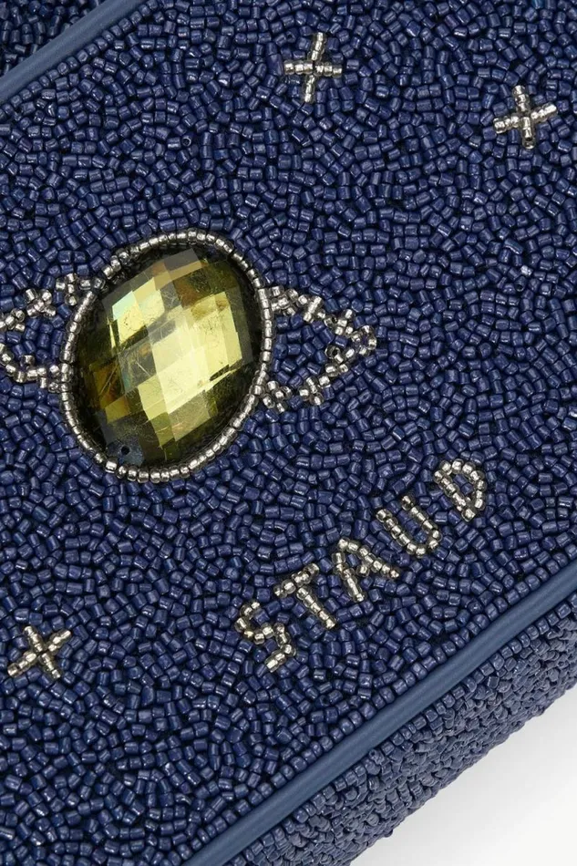 STAUD The Evening Edit TOMMY BEADED BAG Navy Celestial 8211 Women STAUD The Evening Edit TOMMY BEADED BAG Navy Celestial 8211 Women
