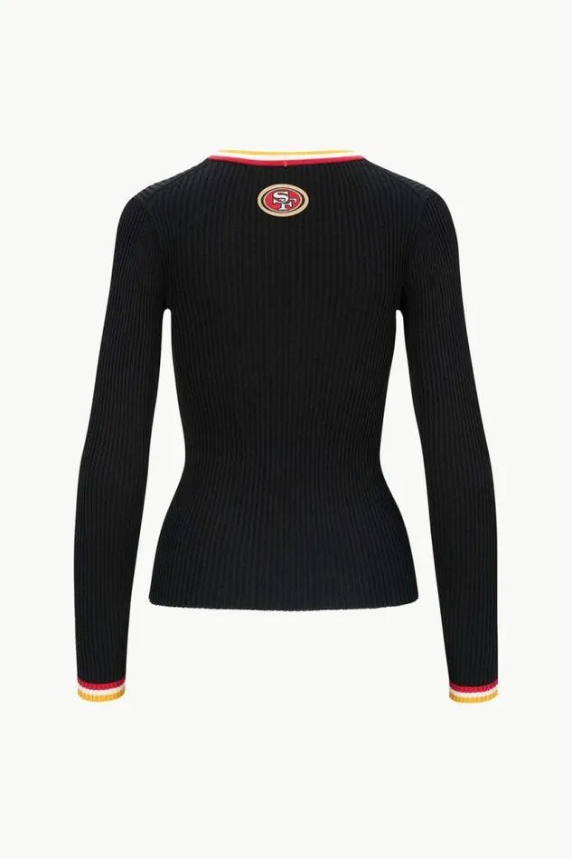 STAUD Tops THE NFL CARGO SWEATER 49ers 8211 Women
