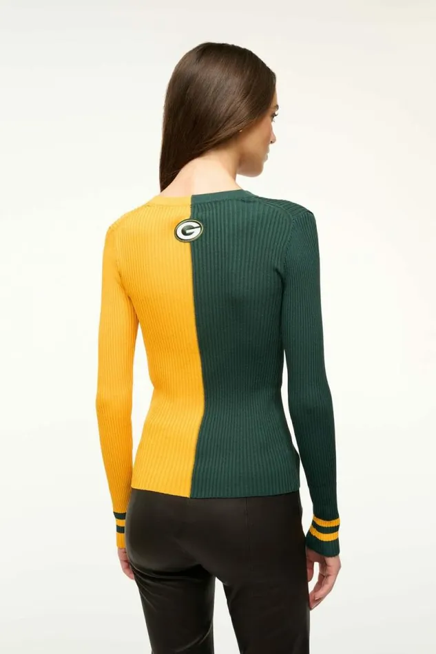 STAUD Tops THE NFL CARGO SWEATER Green Bay Packers 8211 Women