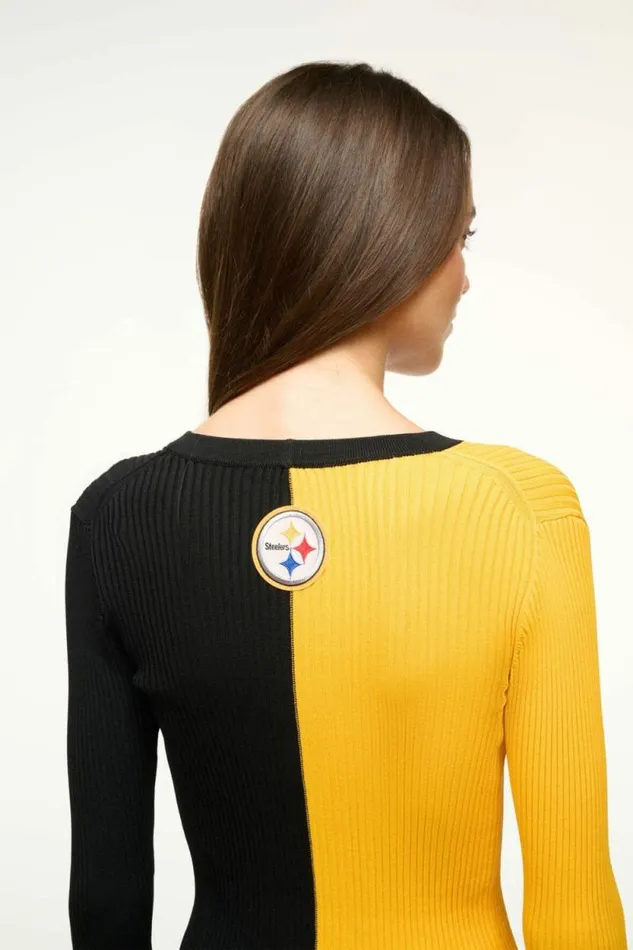STAUD Tops THE NFL CARGO SWEATER Pittsburgh Steelers 8211 Women